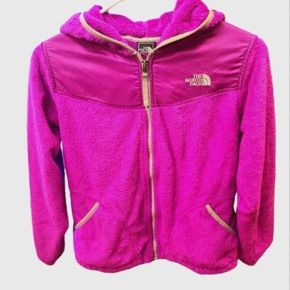The North Face Girls' Oso Hoodie Purple Size Large Winter Jacket - Picture 3 of 7